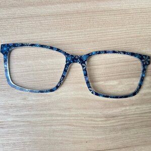 Pair Eyewear Kirby Toppers Winter Snowflakes. Blue & White